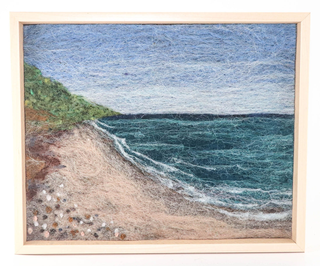 Artist Sarah Mandell visits Leland!
