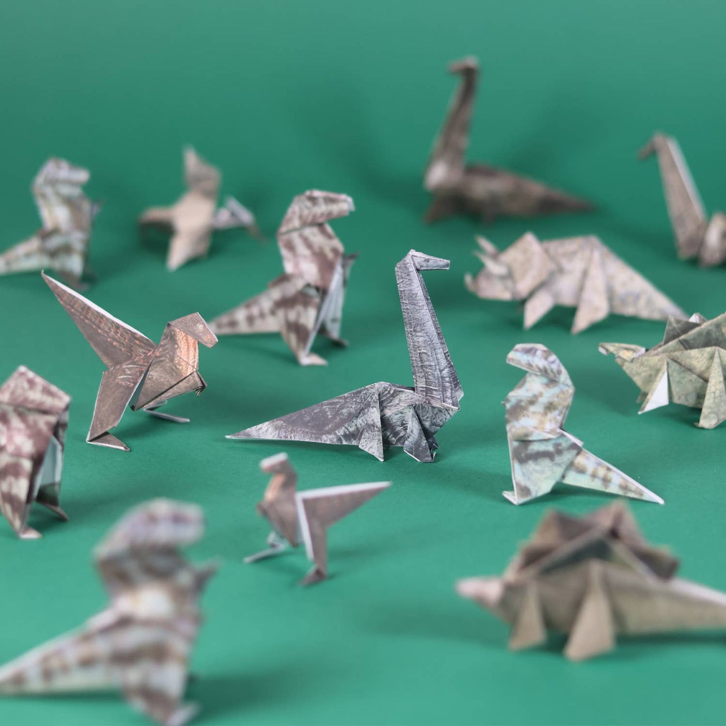 Paper Dinosaurs Origami Kit
