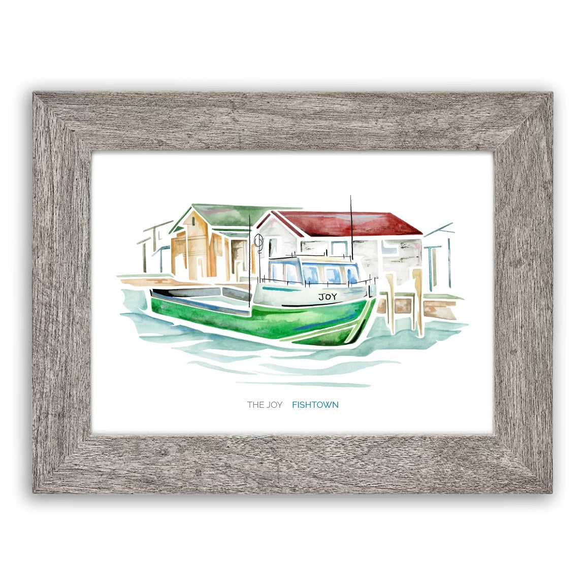 JOY Tug Watercolor
