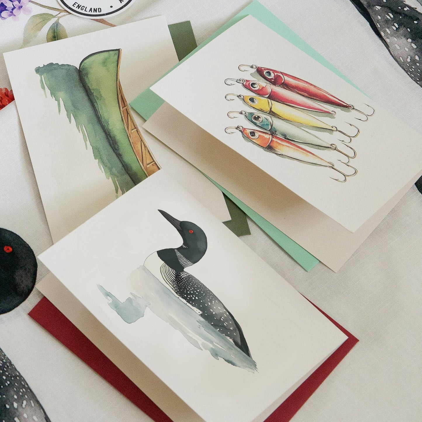 Loon - Box of 6 Note Cards