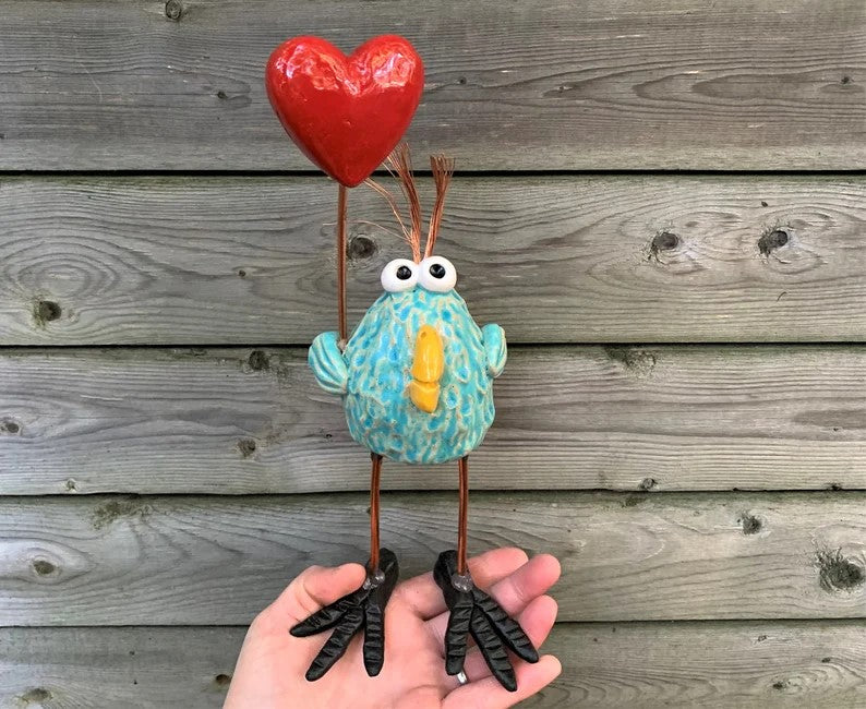 Happy Bird or Turtle with Accessory