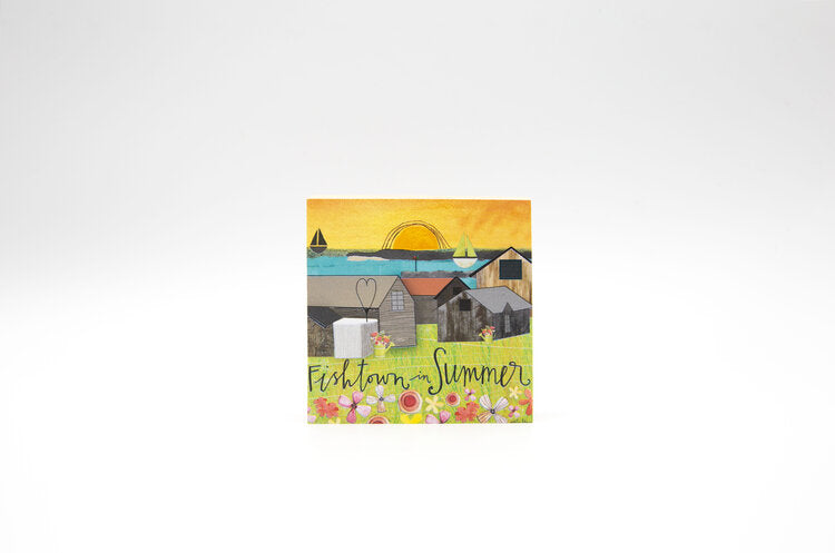 Fishtown and Leland Coasters by Polka Dot Mitten