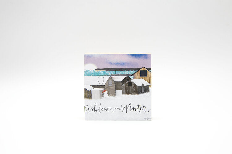Fishtown and Leland Coasters by Polka Dot Mitten