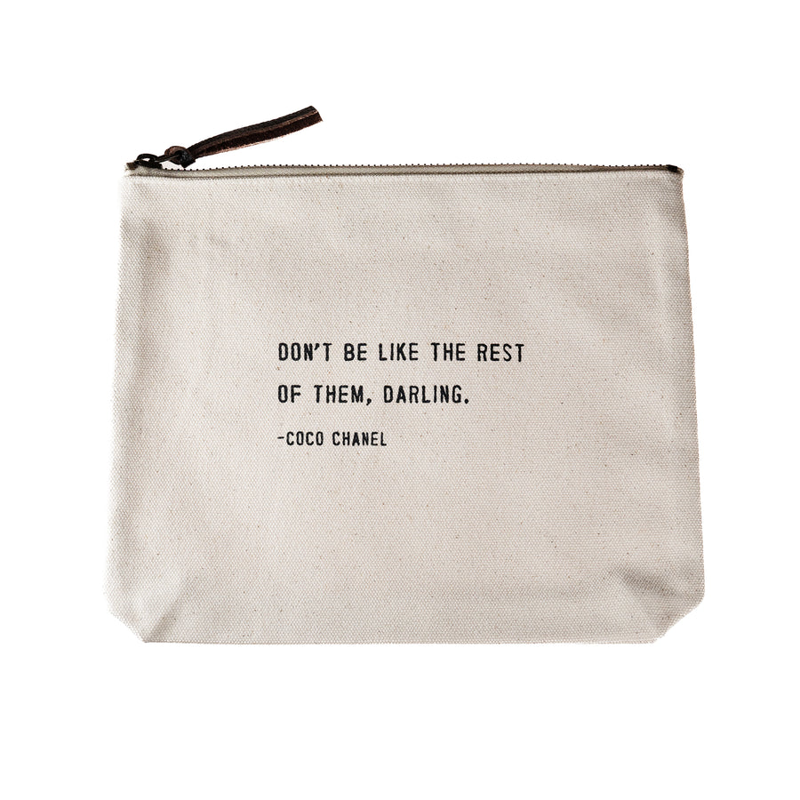 Canvas Zip Bags