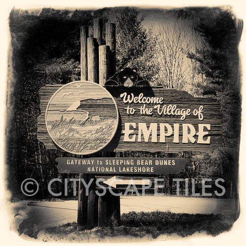 Cityscape Square Tiles