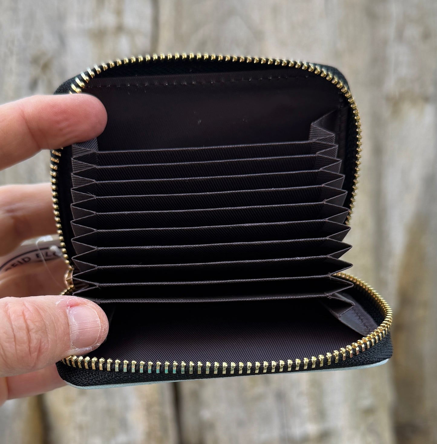 Leland Custom RFID Zip Wallet