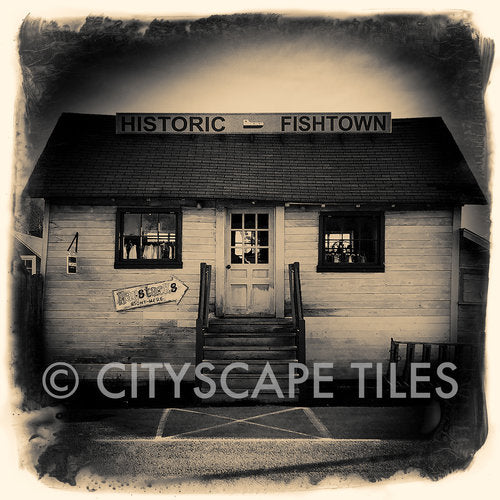 Cityscape Square Tiles