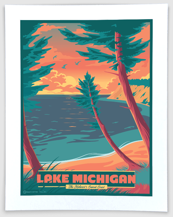 Mighty Mitten Print 18x24 All