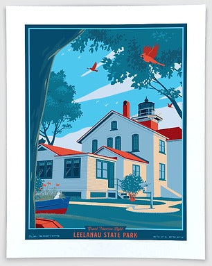 Mighty Mitten Print - 11x14 Destinations