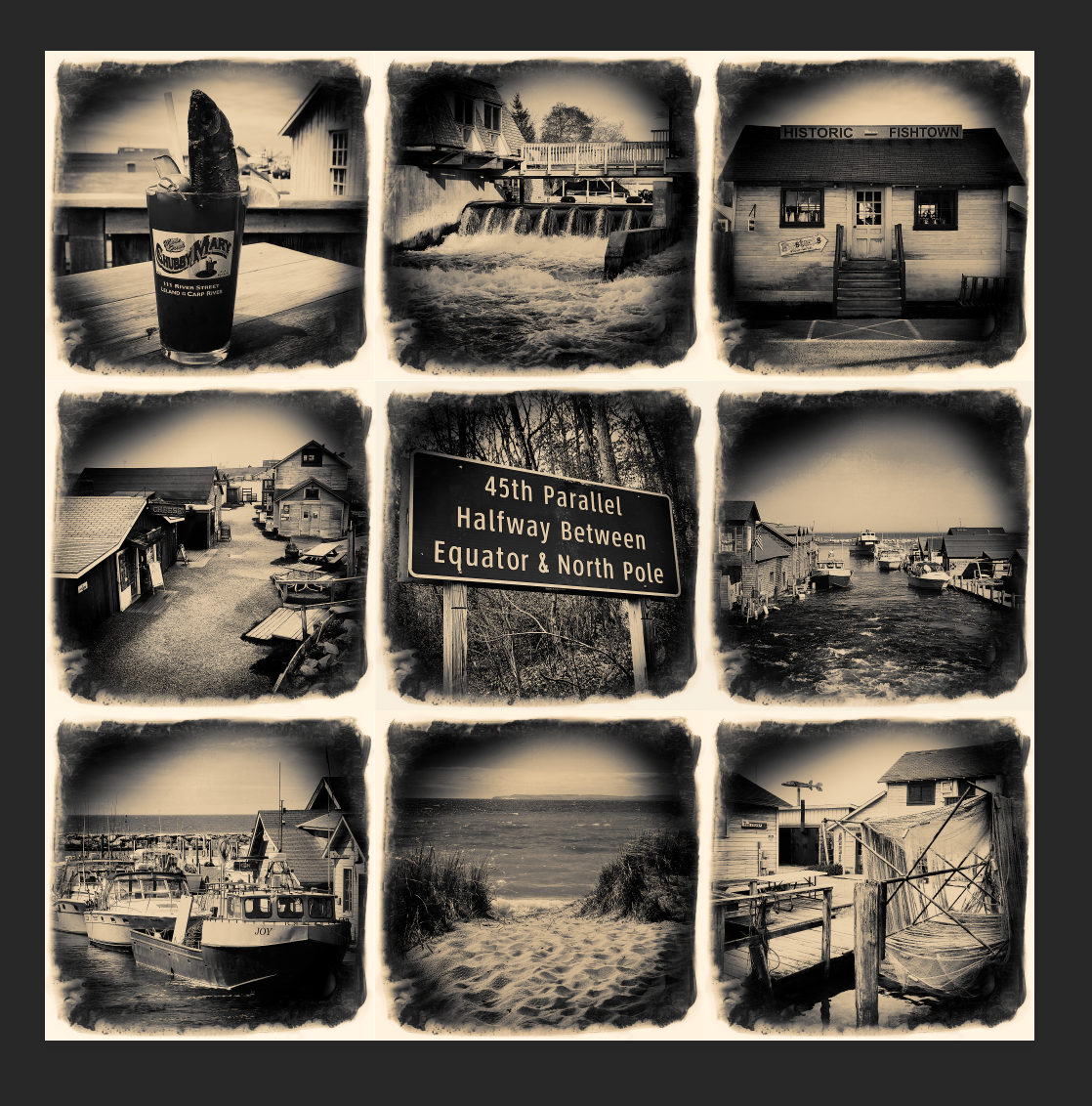 Cityscape Square Tiles