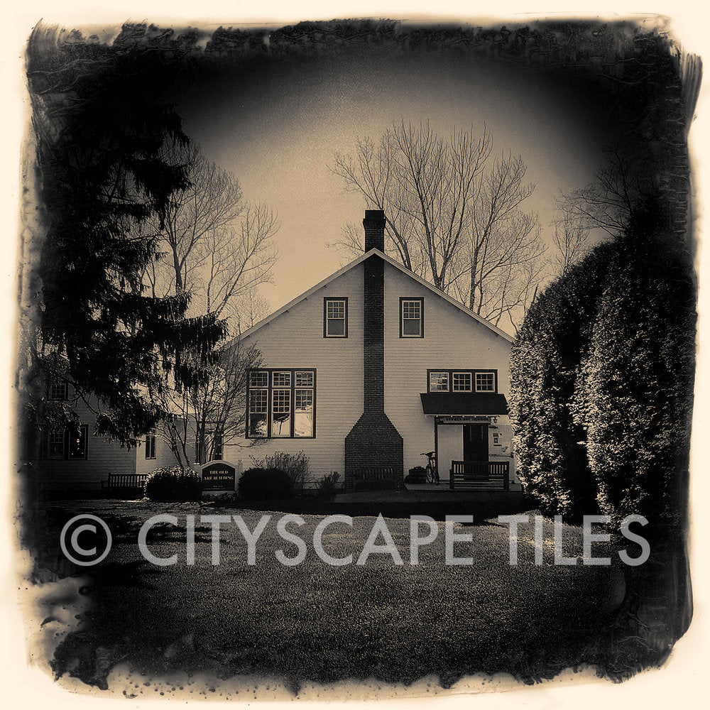 Cityscape Square Tiles