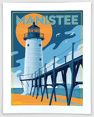 Mighty Mitten Print - 11x14 Cities