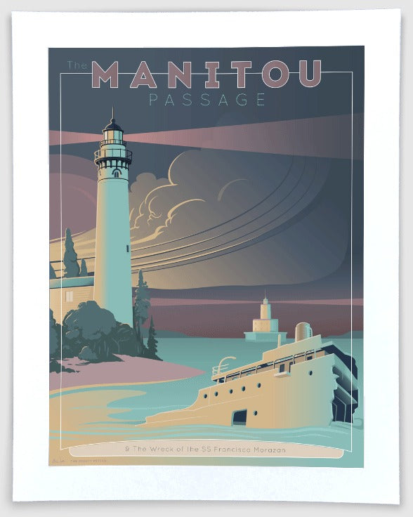 Mighty Mitten Print - 11x14 Destinations