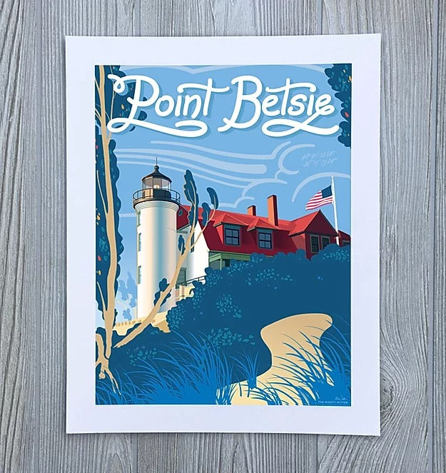 Mighty Mitten Print - 11x14 Destinations