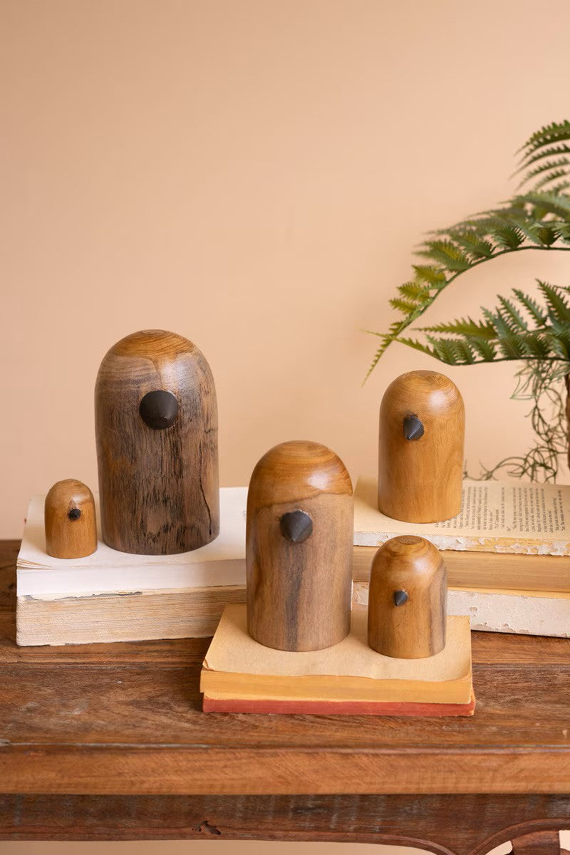 Teakwood Bird Sculpture