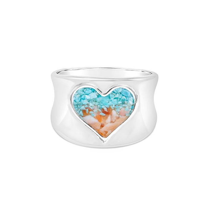 Bayview Sterling Ring Heart