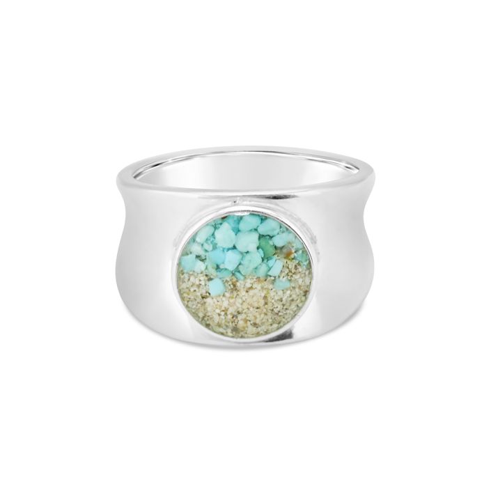 Bayview Gradient Turquoise Ring