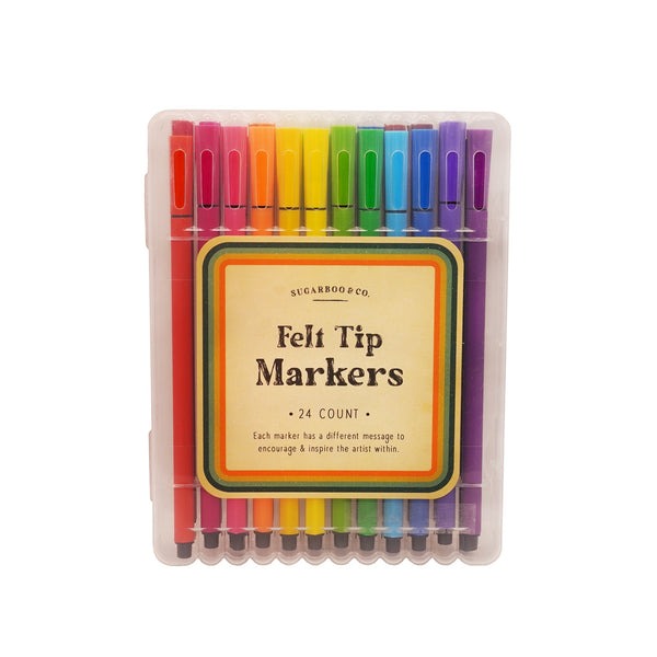 Felt Tip Markers S/24