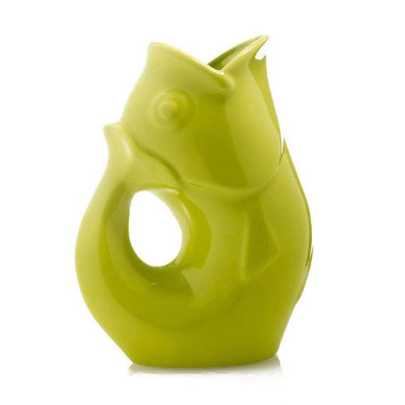 Gurgle Pot Fish Pitcher/Vase