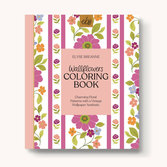 Wallflowers Coloring Book