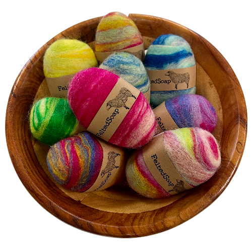 Felted Soap