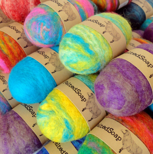 Felted Soap