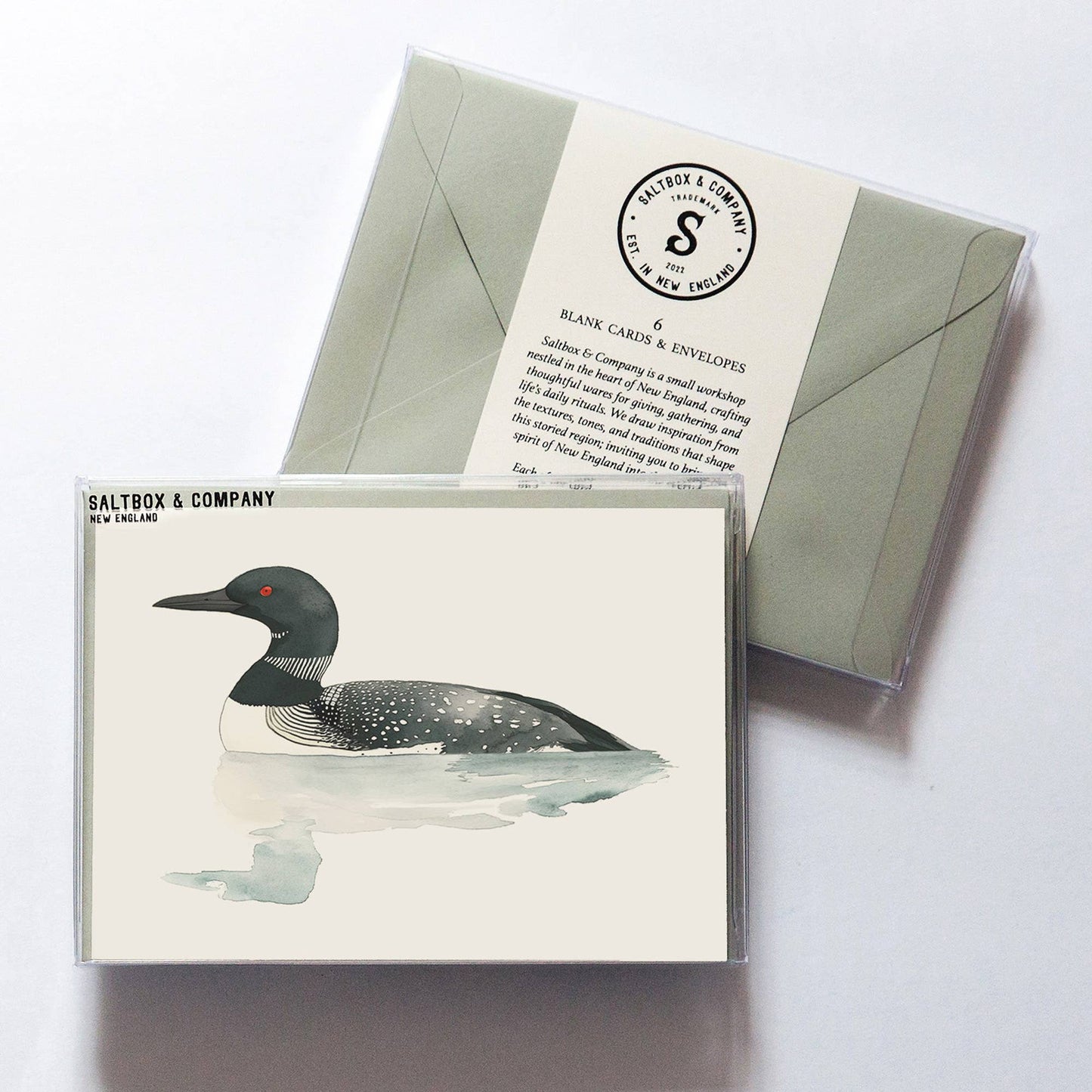 Loon - Box of 6 Note Cards