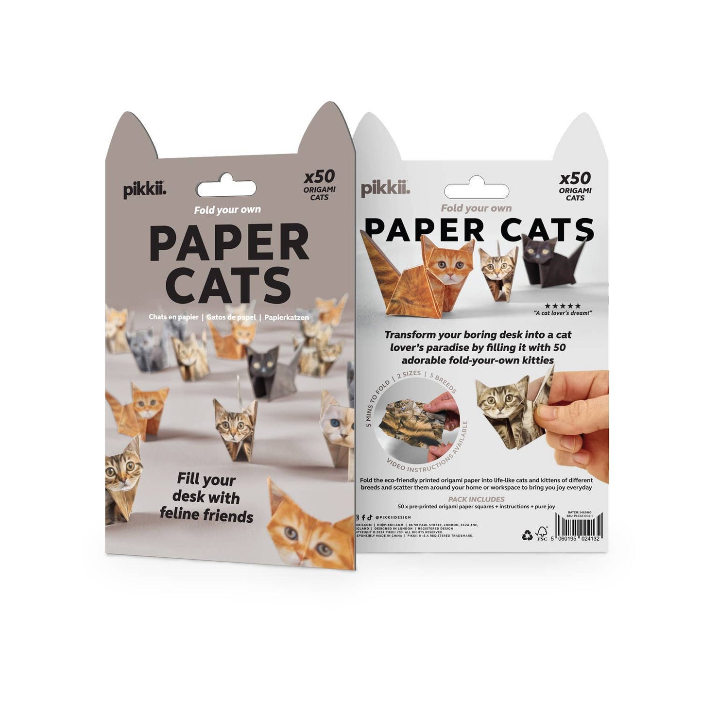 Paper Cats Origami Kit