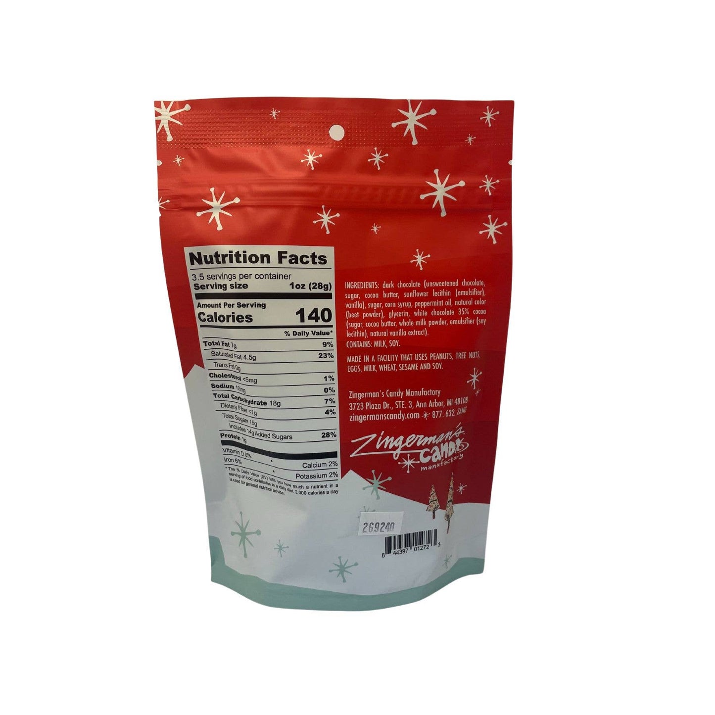 Peppermint Bark 3.5oz Pouch