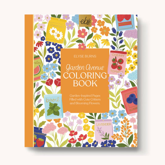 Garden Avenue Coloring Book