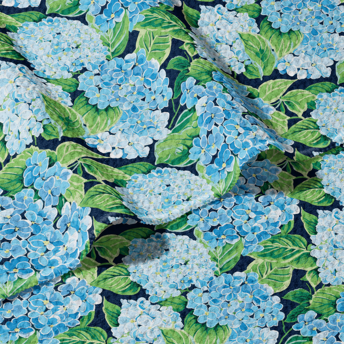 Hydrangeas Double Sided Waffle Dish Towel