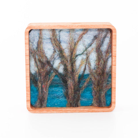 Felted Landscape Mini Square