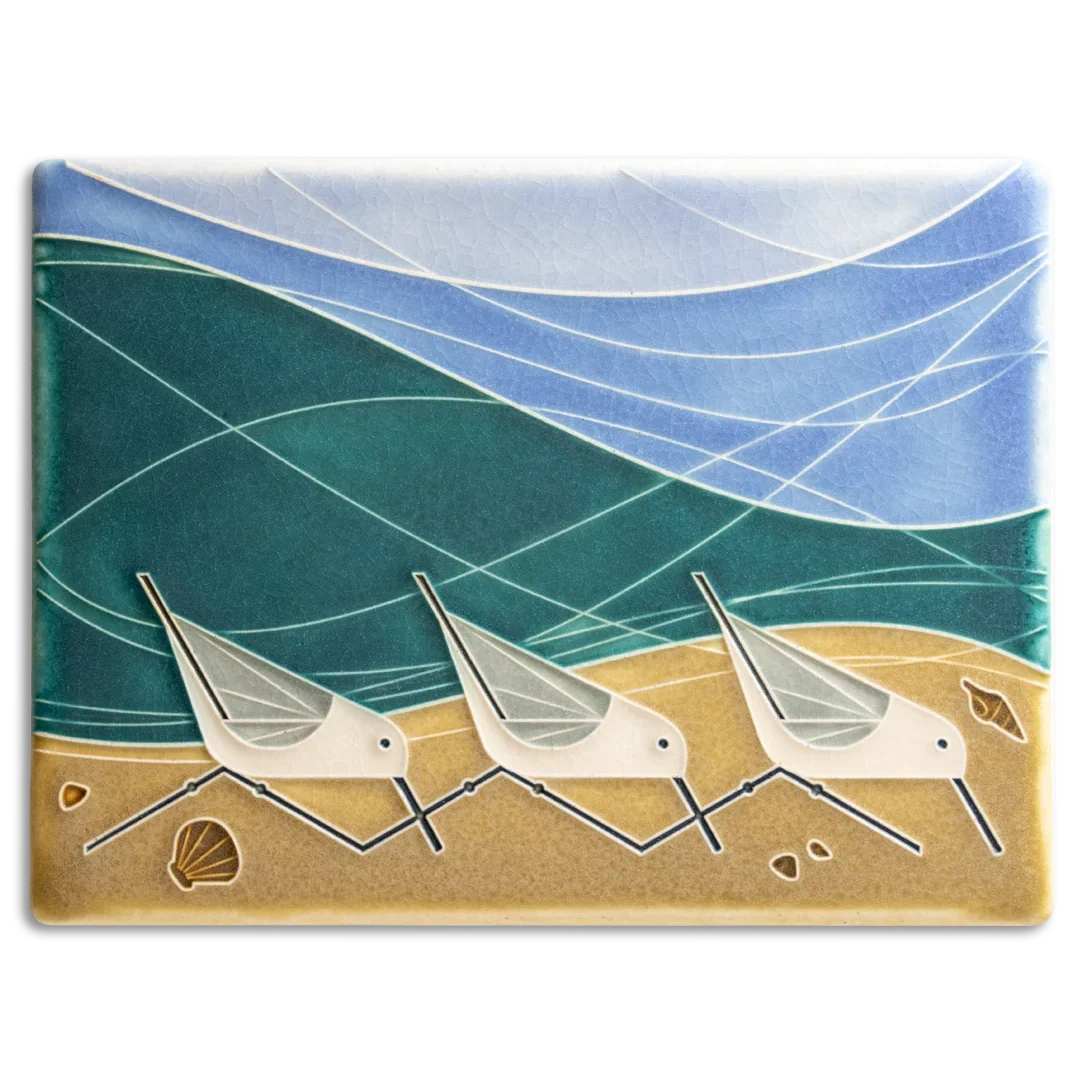 Motawi 6x8 Beach Birds