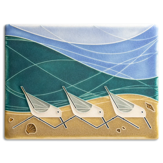 Motawi 6x8 Beach Birds