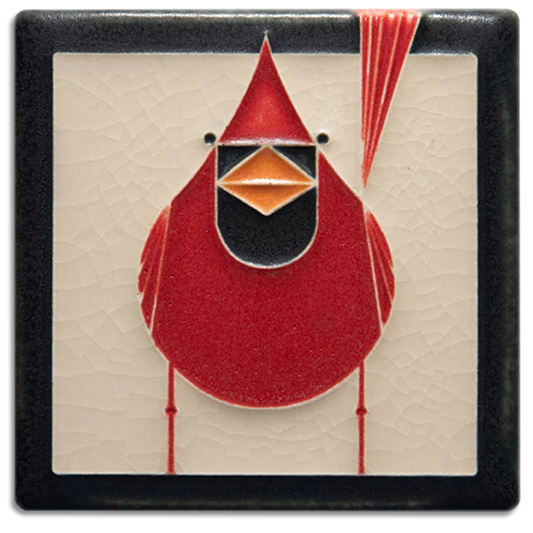 Motawi 4x4 Cardinal Tile