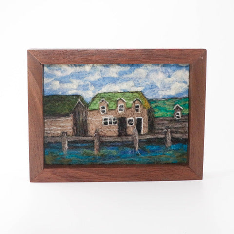 Felted Landscape - 4x6 and 5x7