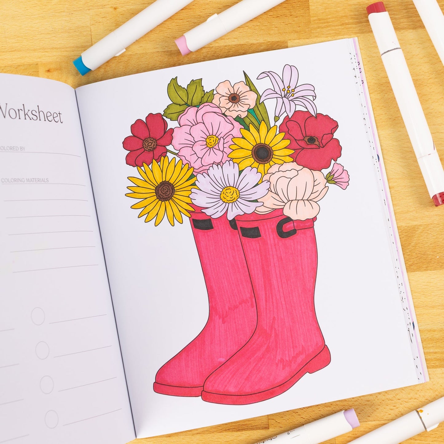 Garden Avenue Coloring Book