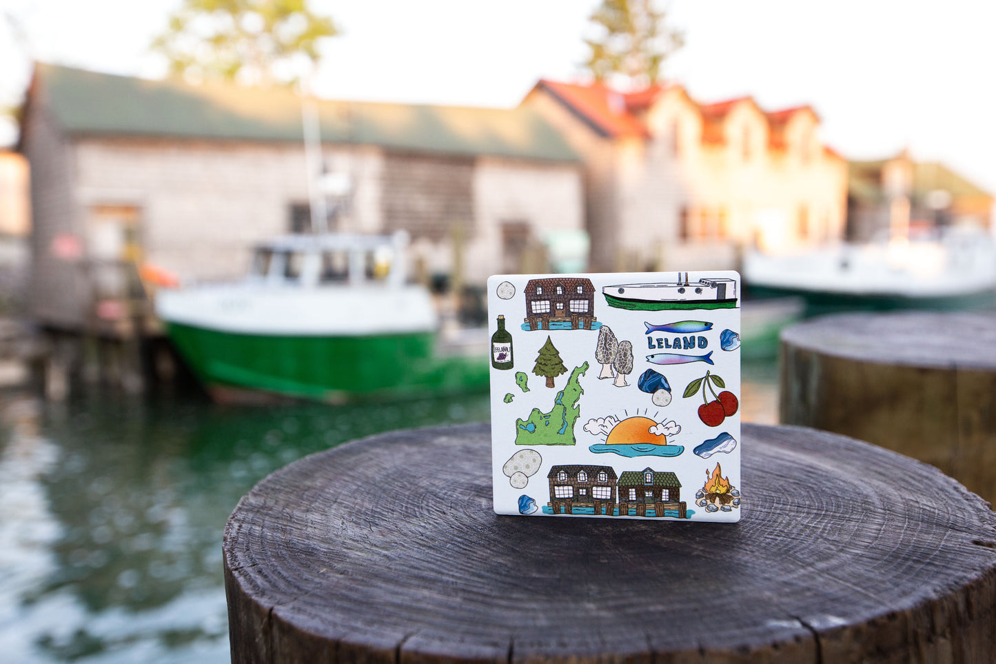 Leland Custom Coaster