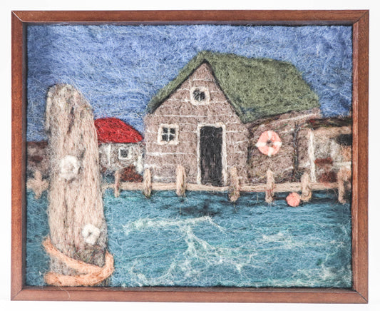 Felted Landscape 8x10