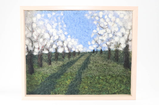 Felted Landscape 8x10