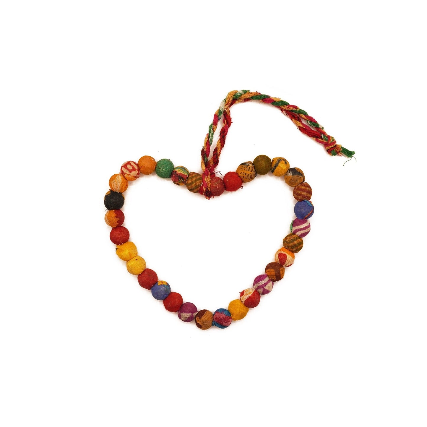 Kantha  Fabric/Bead Decor