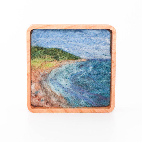 Felted Landscape Mini Square