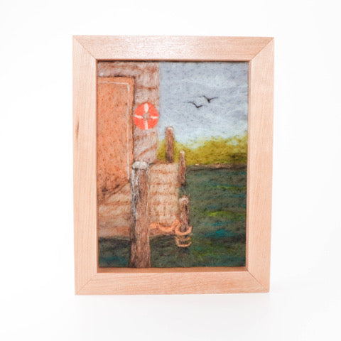 Felted Landscape - 4x6 and 5x7