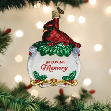 Old World Bird Ornament