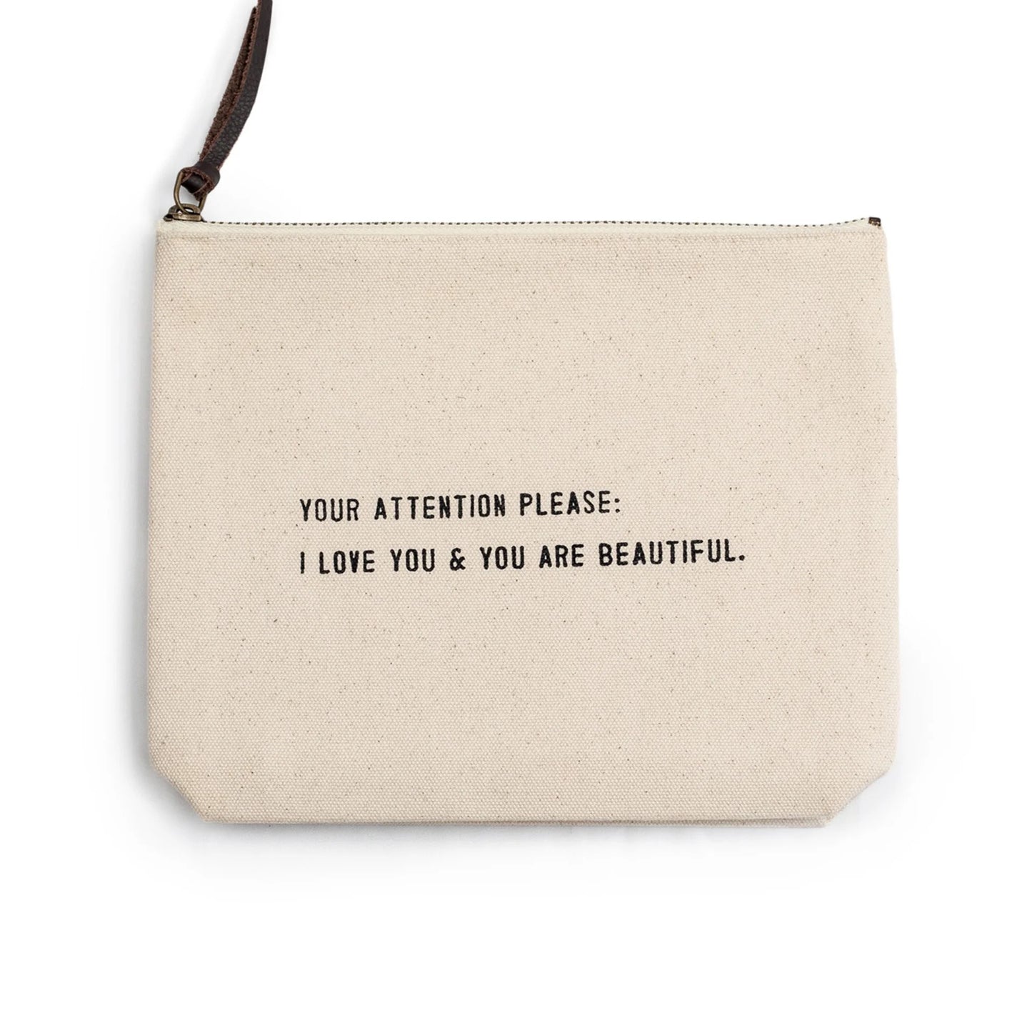 Canvas Zip Bags