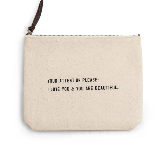 Canvas Zip Bags