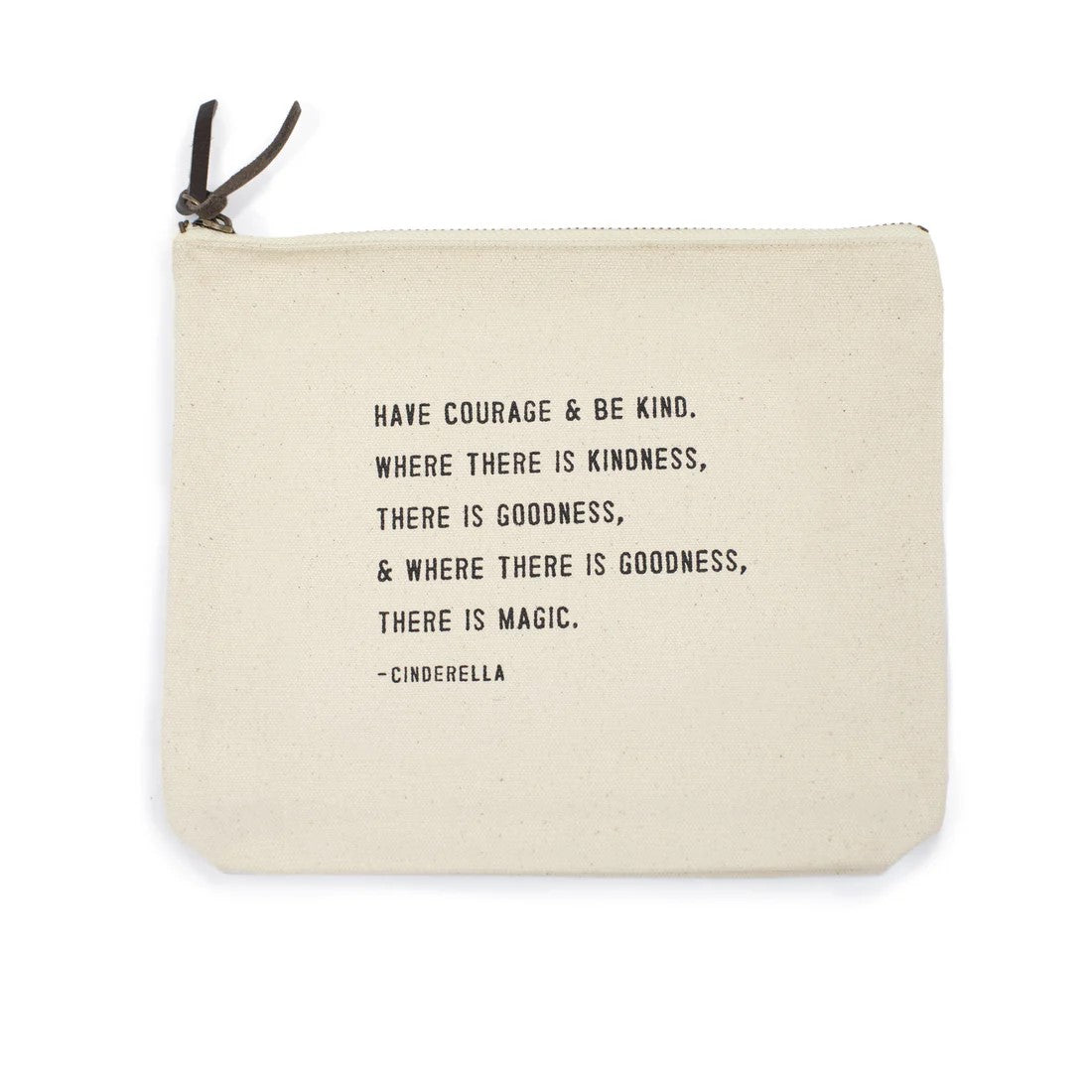 Canvas Zip Bags