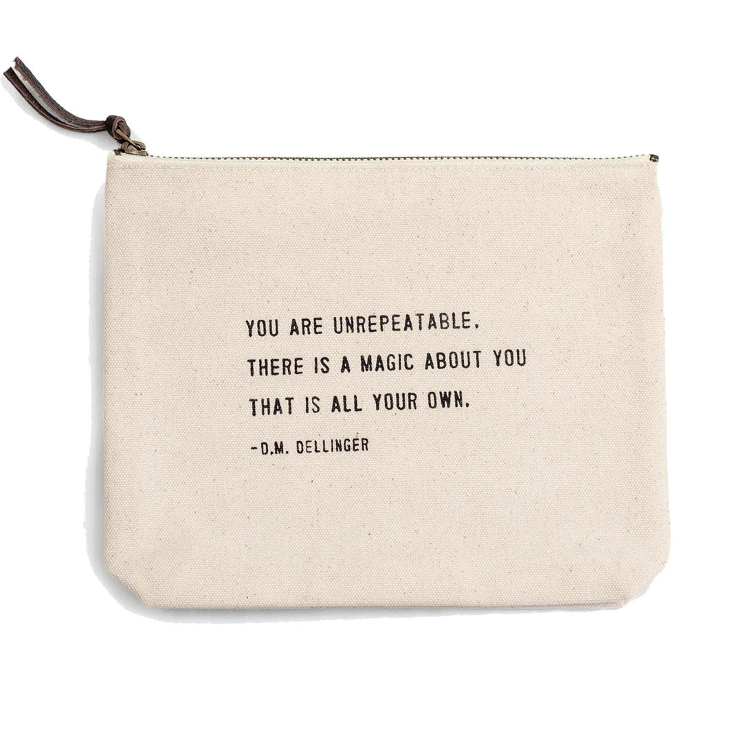 Canvas Zip Bags
