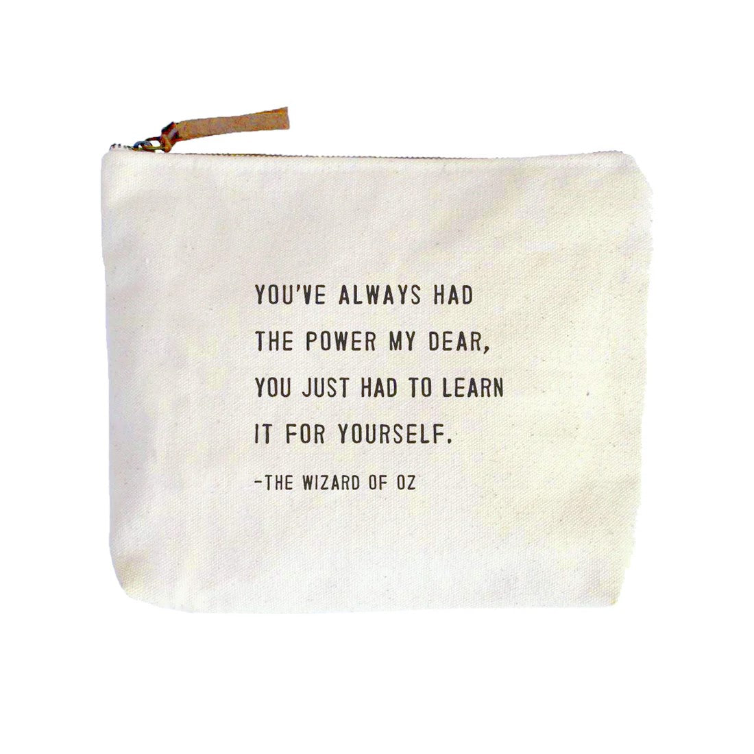 Canvas Zip Bags