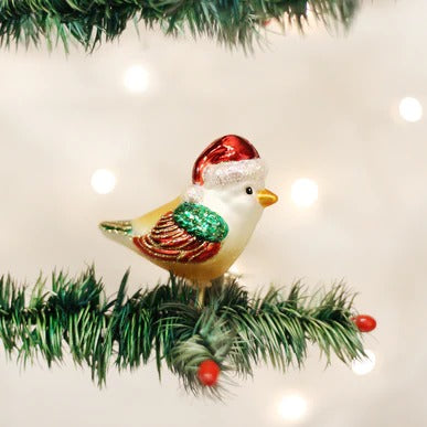 Old World Bird Ornament